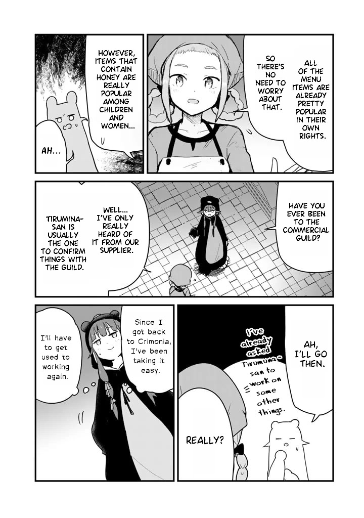 Kuma Kuma Kuma Bear Chapter 81 page 12 - Chapter 81: Kuma-san and the Honey Shortage