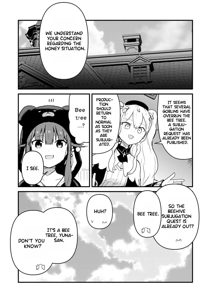 Kuma Kuma Kuma Bear Chapter 81 page 13 - Chapter 81: Kuma-san and the Honey Shortage