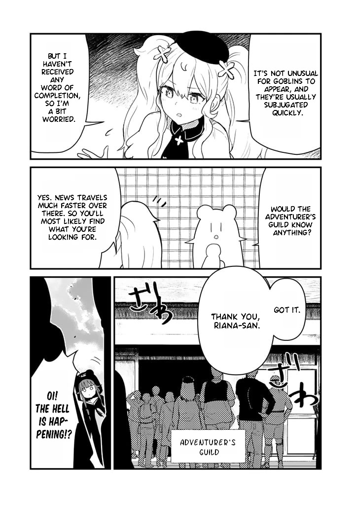 Kuma Kuma Kuma Bear Chapter 81 page 15 - Chapter 81: Kuma-san and the Honey Shortage