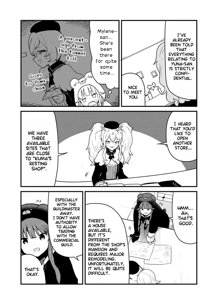 Kuma Kuma Kuma Bear Chapter 81 page 2 - Chapter 81: Kuma-san and the Honey Shortage
