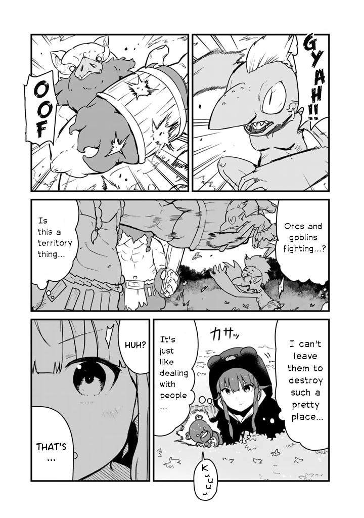 Kuma Kuma Kuma Bear Chapter 82 page 5 - Chapter 82: Kuma-san Meets a Bear