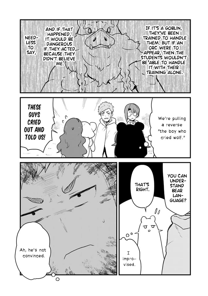 Kuma Kuma Kuma Bear Chapter 87 page 14 - Chapter 87: Kuma-san Escorts the Students