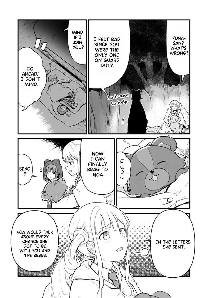 Kuma Kuma Kuma Bear Chapter 87 page 9 - Chapter 87: Kuma-san Escorts the Students
