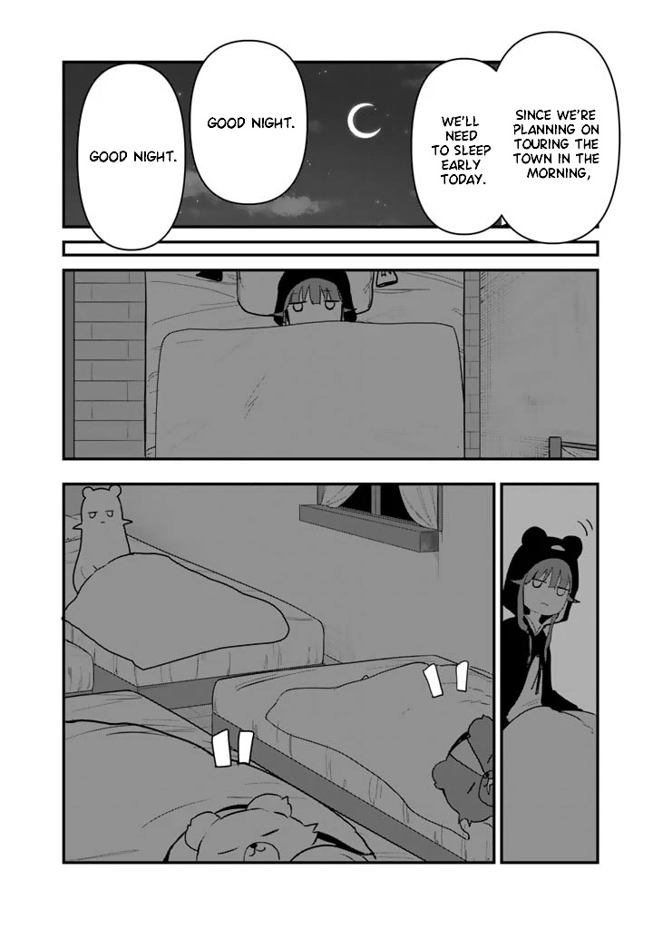 Kuma Kuma Kuma Bear Chapter 88 page 12 - Chapter 88: Kuma-san and the Students Arrive at the Village