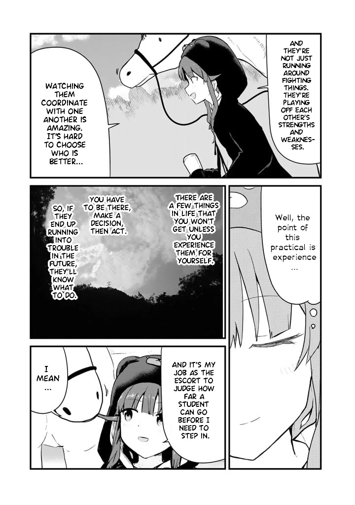 Kuma Kuma Kuma Bear Chapter 88 page 5 - Chapter 88: Kuma-san and the Students Arrive at the Village