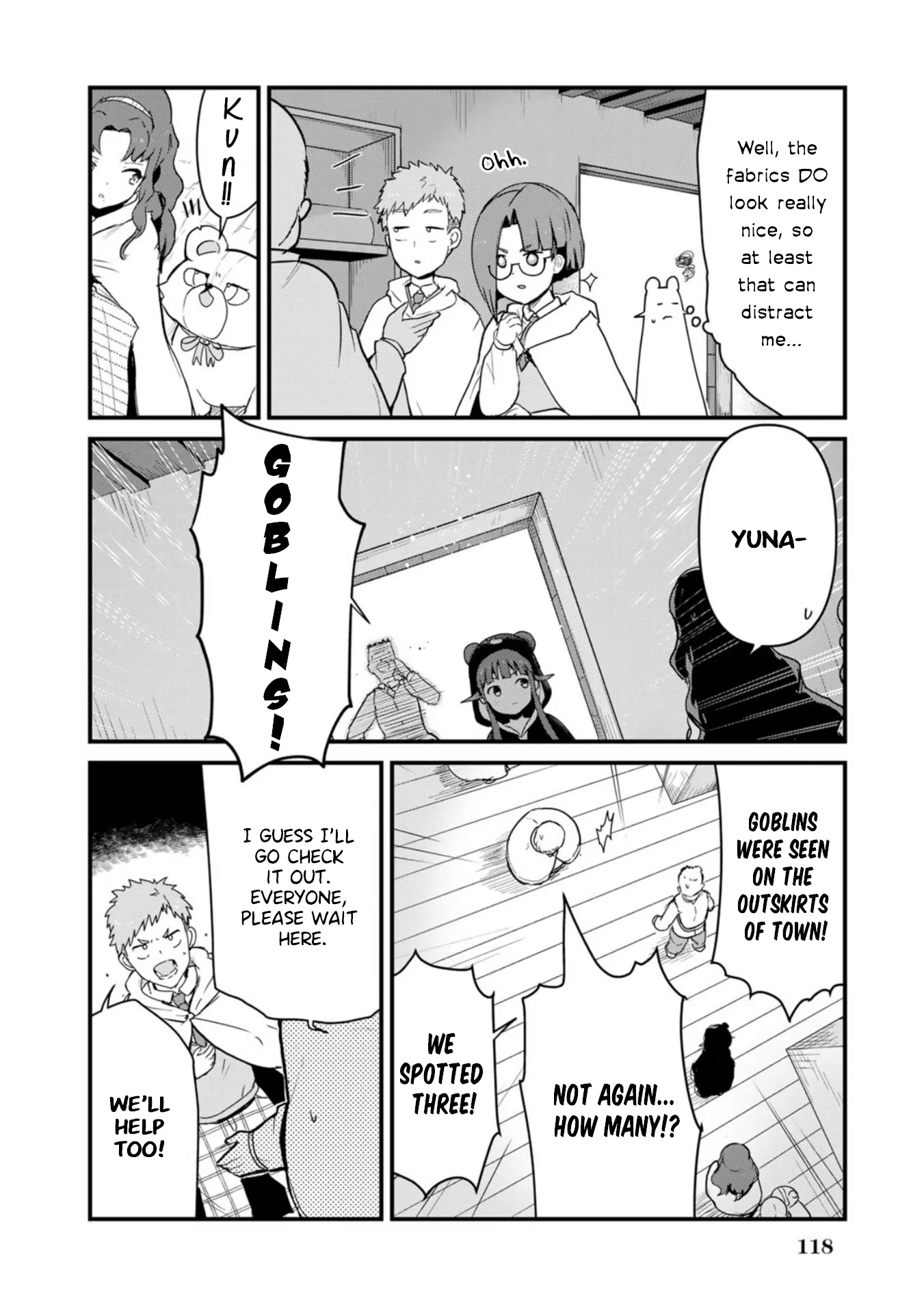 Kuma Kuma Kuma Bear Chapter 89 page 2 - Chapter 89: Kuma-san and the Students Subjugate Goblins