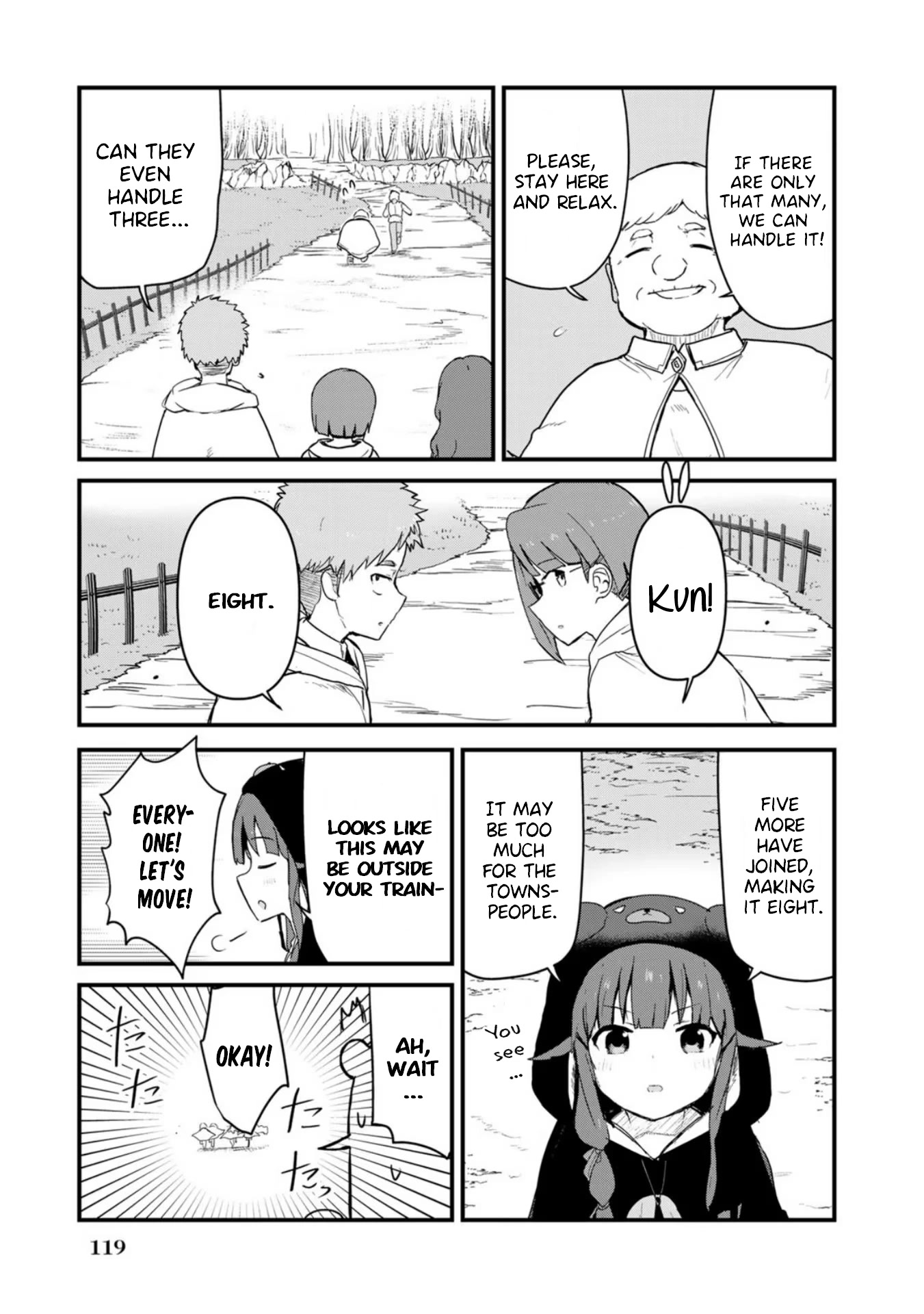 Kuma Kuma Kuma Bear Chapter 89 page 3 - Chapter 89: Kuma-san and the Students Subjugate Goblins
