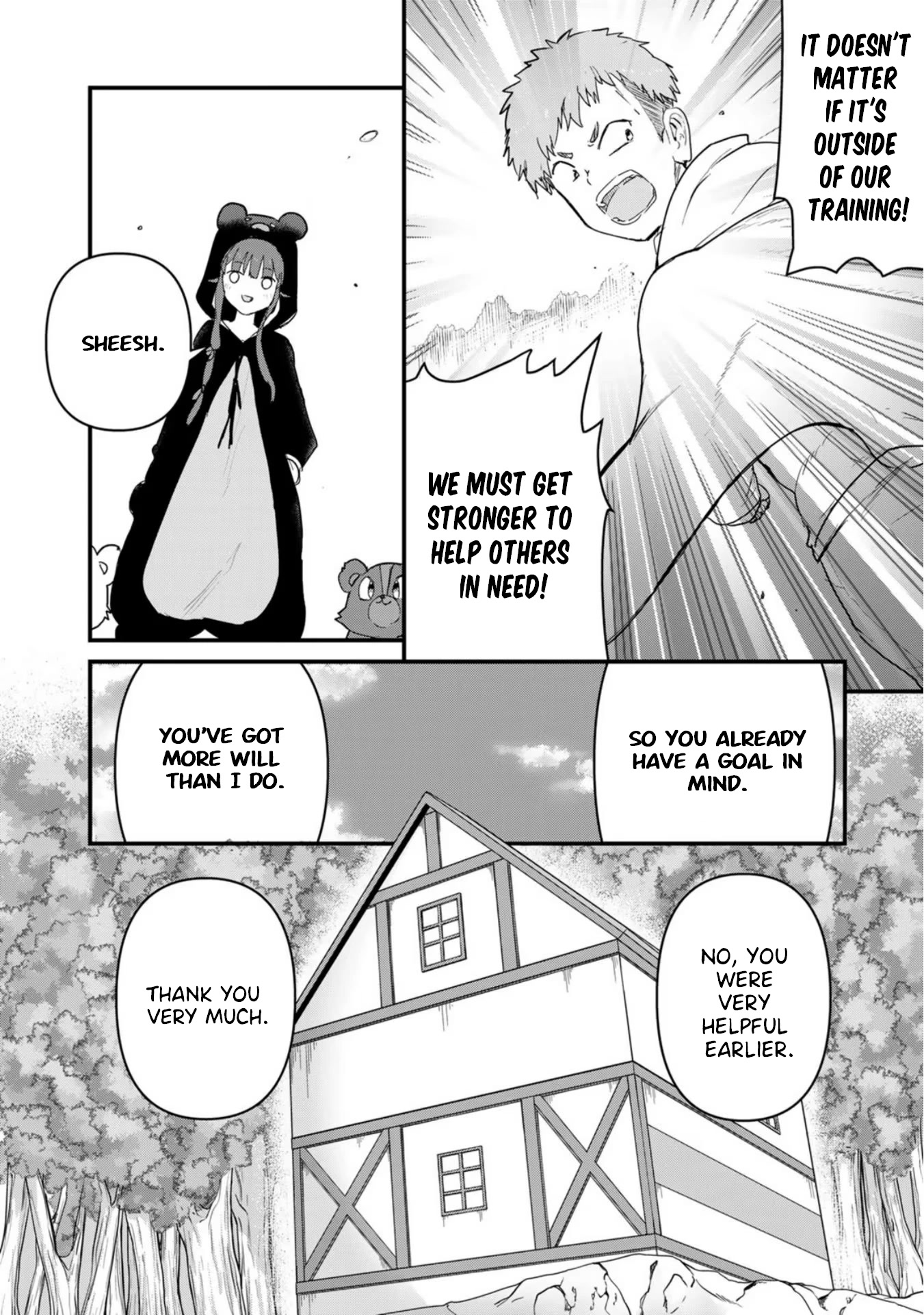 Kuma Kuma Kuma Bear Chapter 89 page 4 - Chapter 89: Kuma-san and the Students Subjugate Goblins