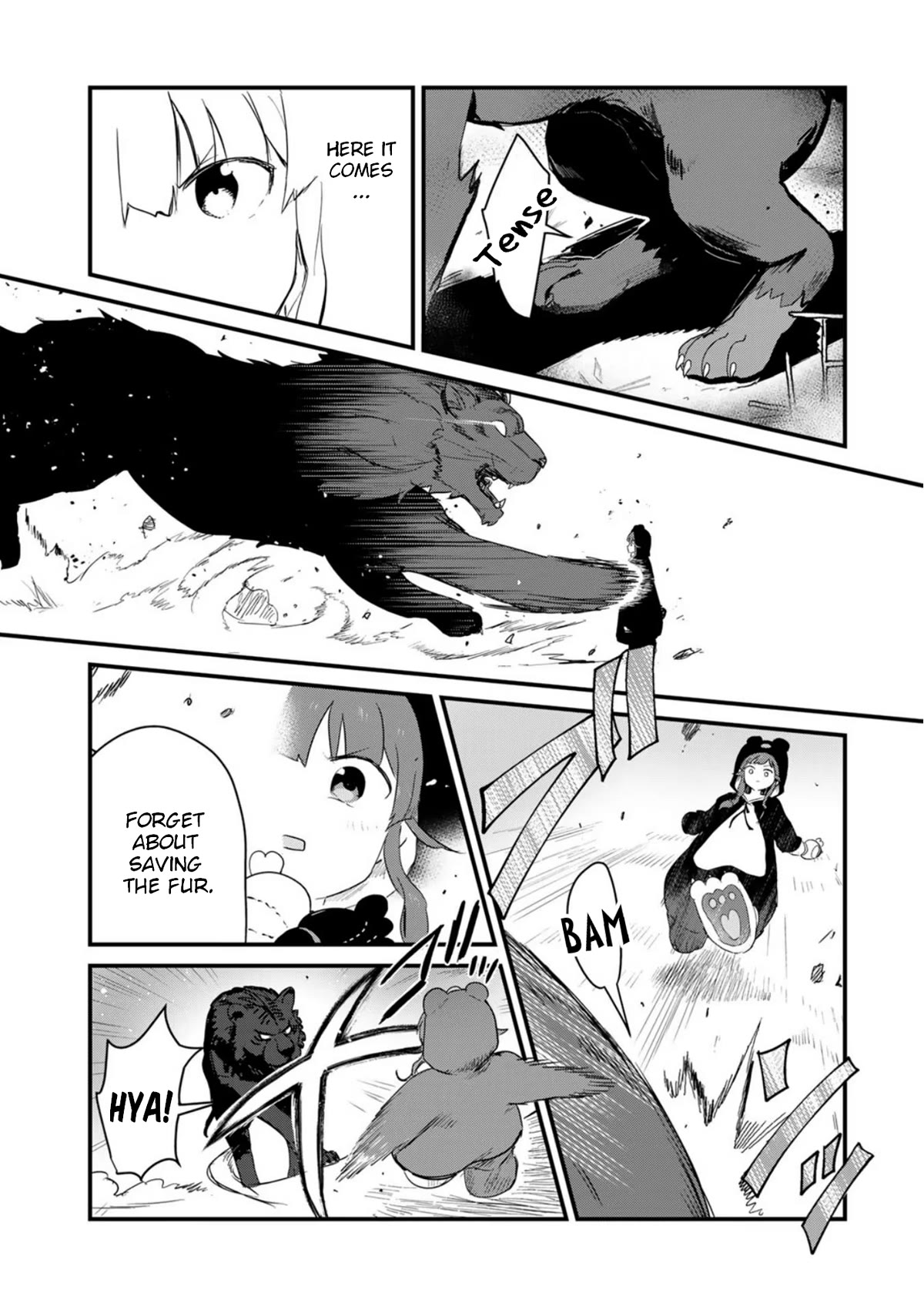 Kuma Kuma Kuma Bear Chapter 90 page 12 - Chapter 90: Kuma-san VS The Black Tiger 1