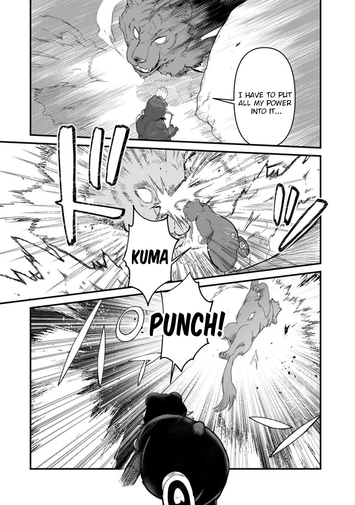 Kuma Kuma Kuma Bear Chapter 90 page 15 - Chapter 90: Kuma-san VS The Black Tiger 1