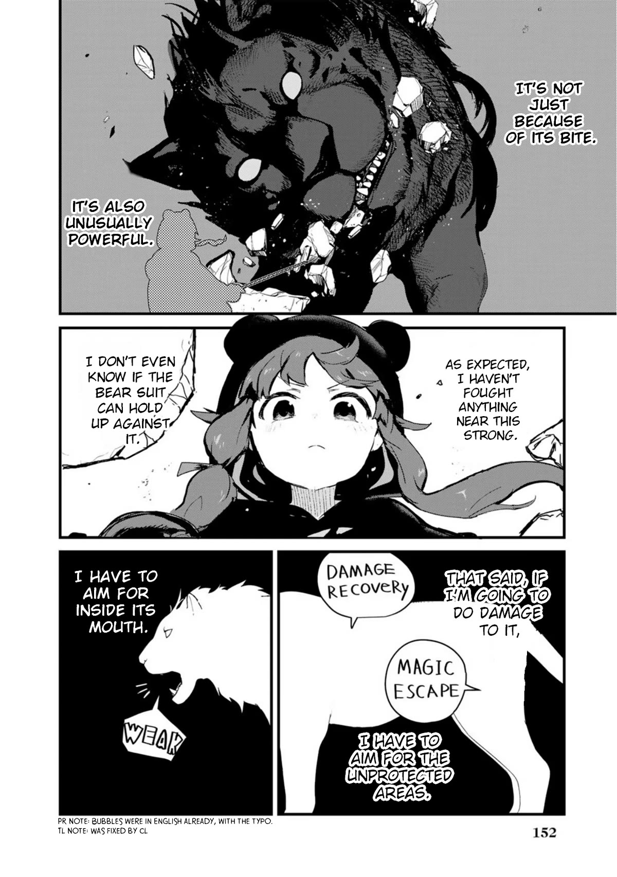 Kuma Kuma Kuma Bear Chapter 91 page 4 - Chapter 91: Kuma-san VS The Black Tiger 2