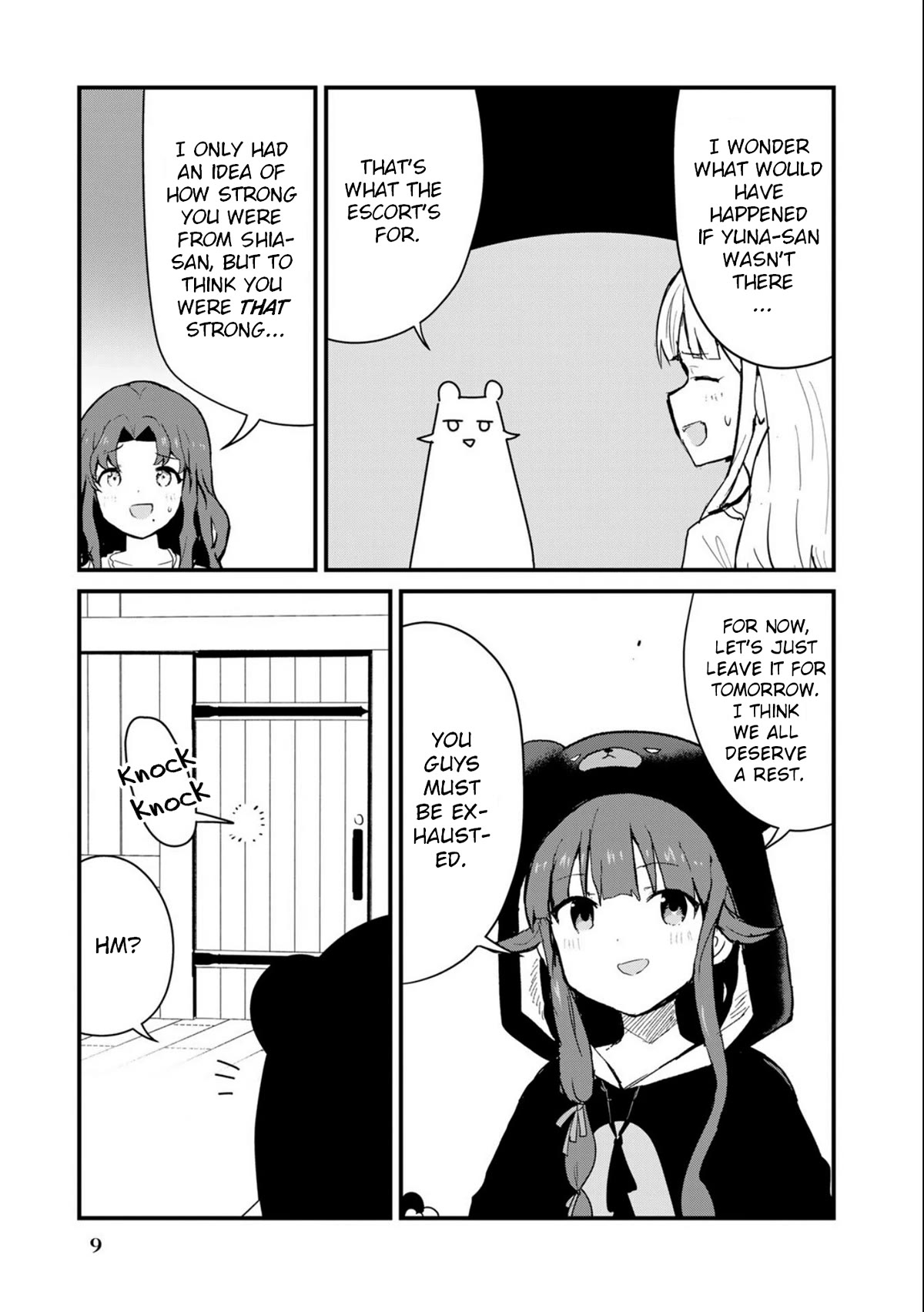 Kuma Kuma Kuma Bear Chapter 92 page 13 - Chapter 92: Kuma-san Receives an Apology