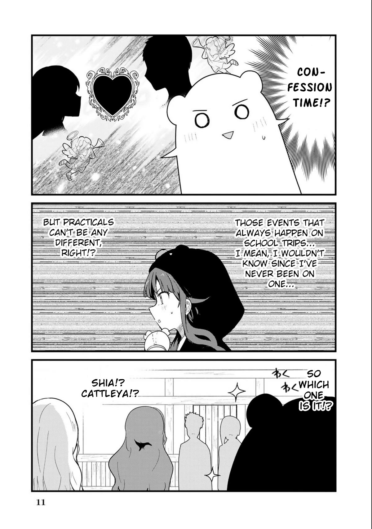 Kuma Kuma Kuma Bear Chapter 92 page 15 - Chapter 92: Kuma-san Receives an Apology