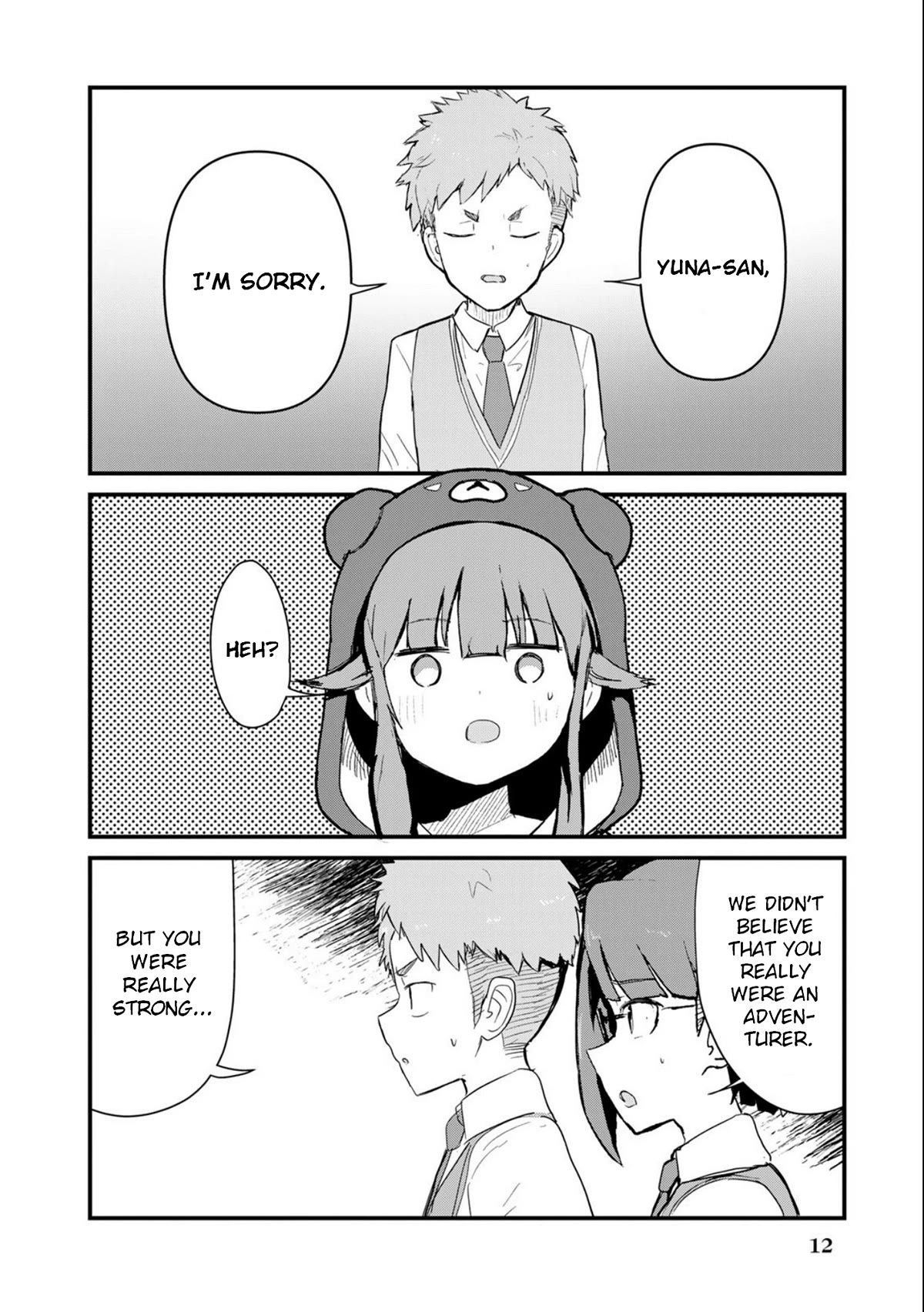 Kuma Kuma Kuma Bear Chapter 92 page 16 - Chapter 92: Kuma-san Receives an Apology