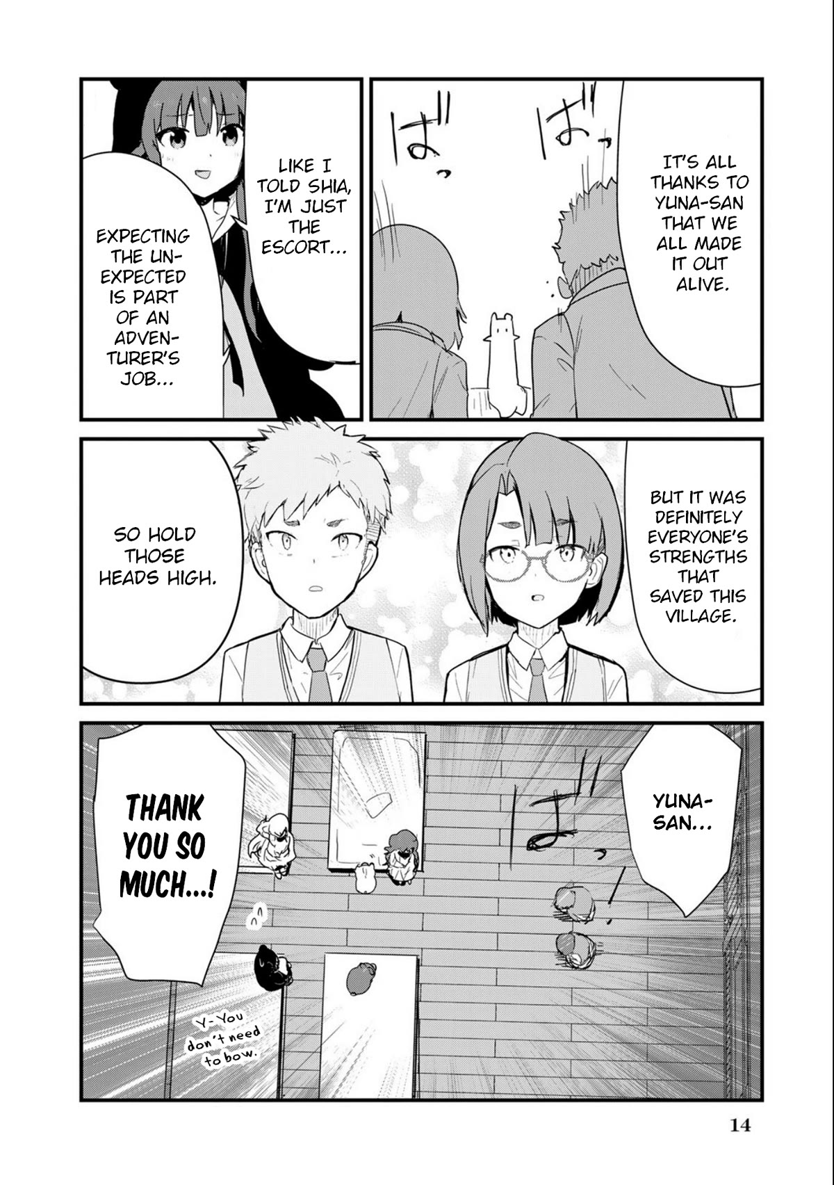 Kuma Kuma Kuma Bear Chapter 92 page 18 - Chapter 92: Kuma-san Receives an Apology