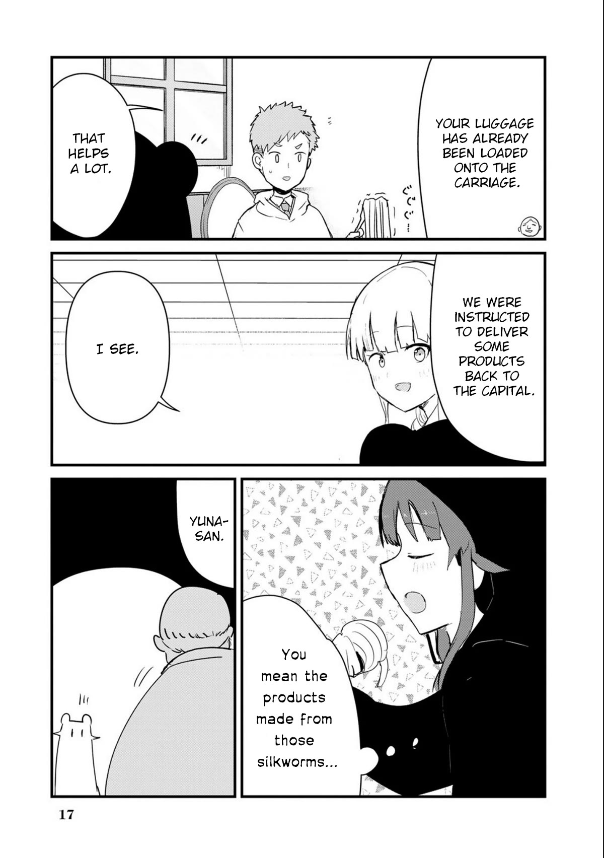 Kuma Kuma Kuma Bear Chapter 92 page 21 - Chapter 92: Kuma-san Receives an Apology