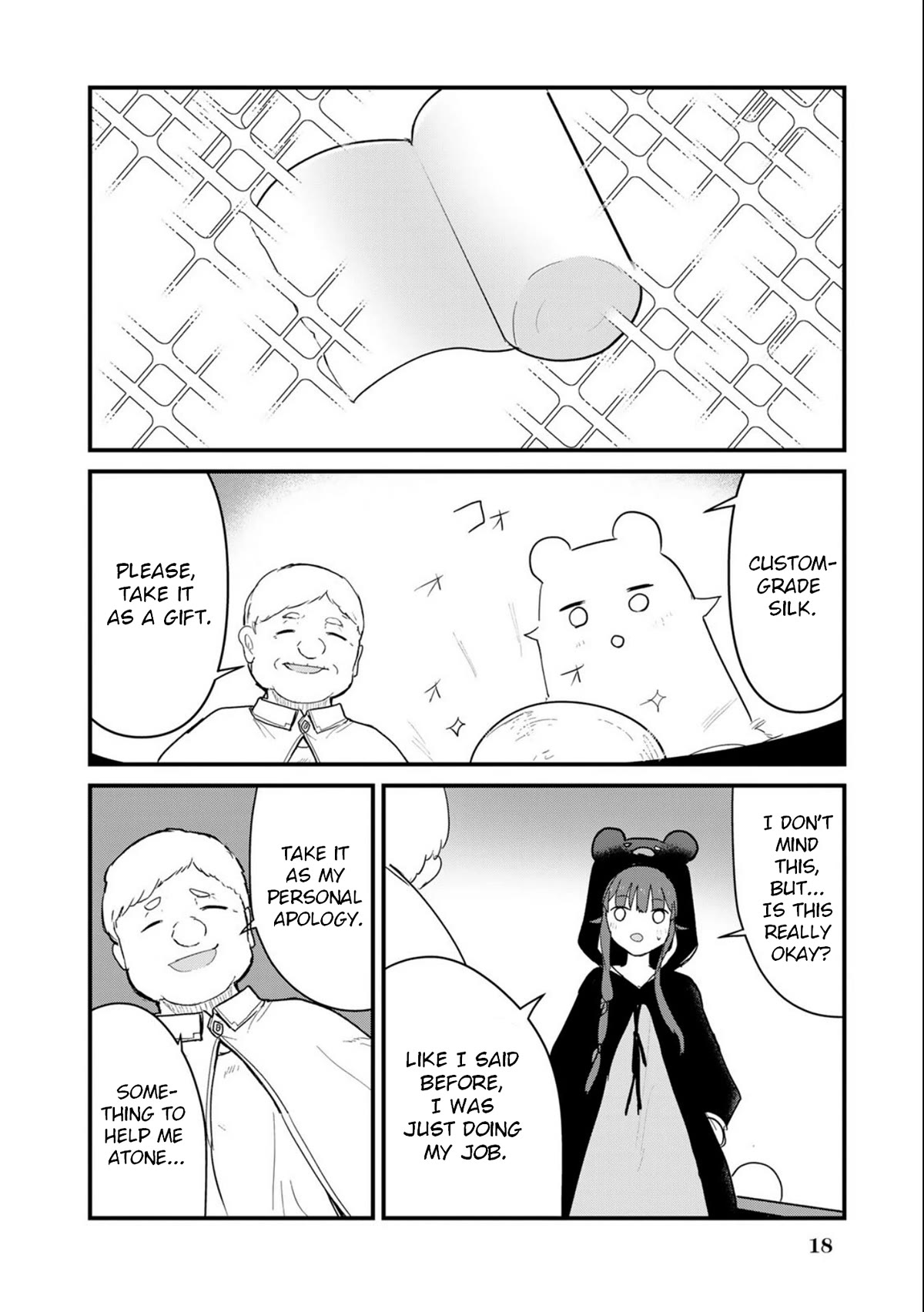 Kuma Kuma Kuma Bear Chapter 92 page 22 - Chapter 92: Kuma-san Receives an Apology