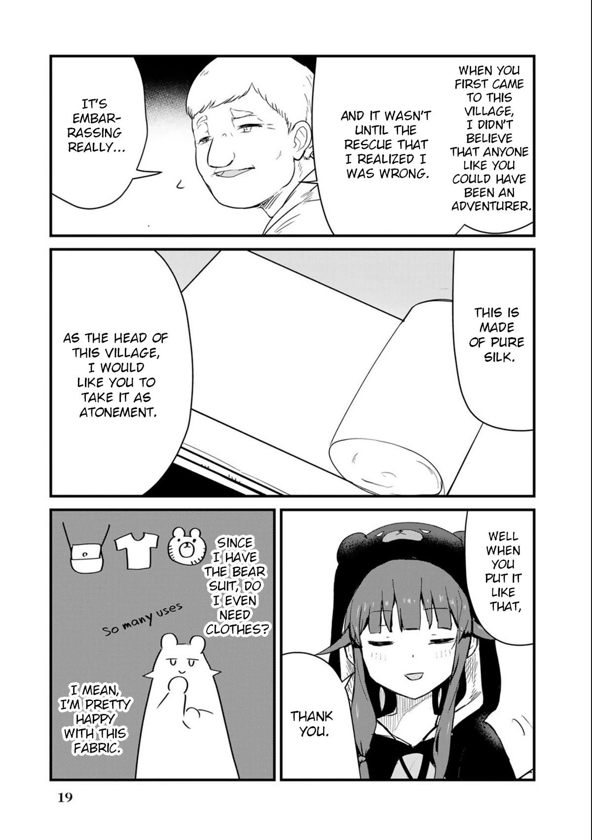 Kuma Kuma Kuma Bear Chapter 92 page 23 - Chapter 92: Kuma-san Receives an Apology