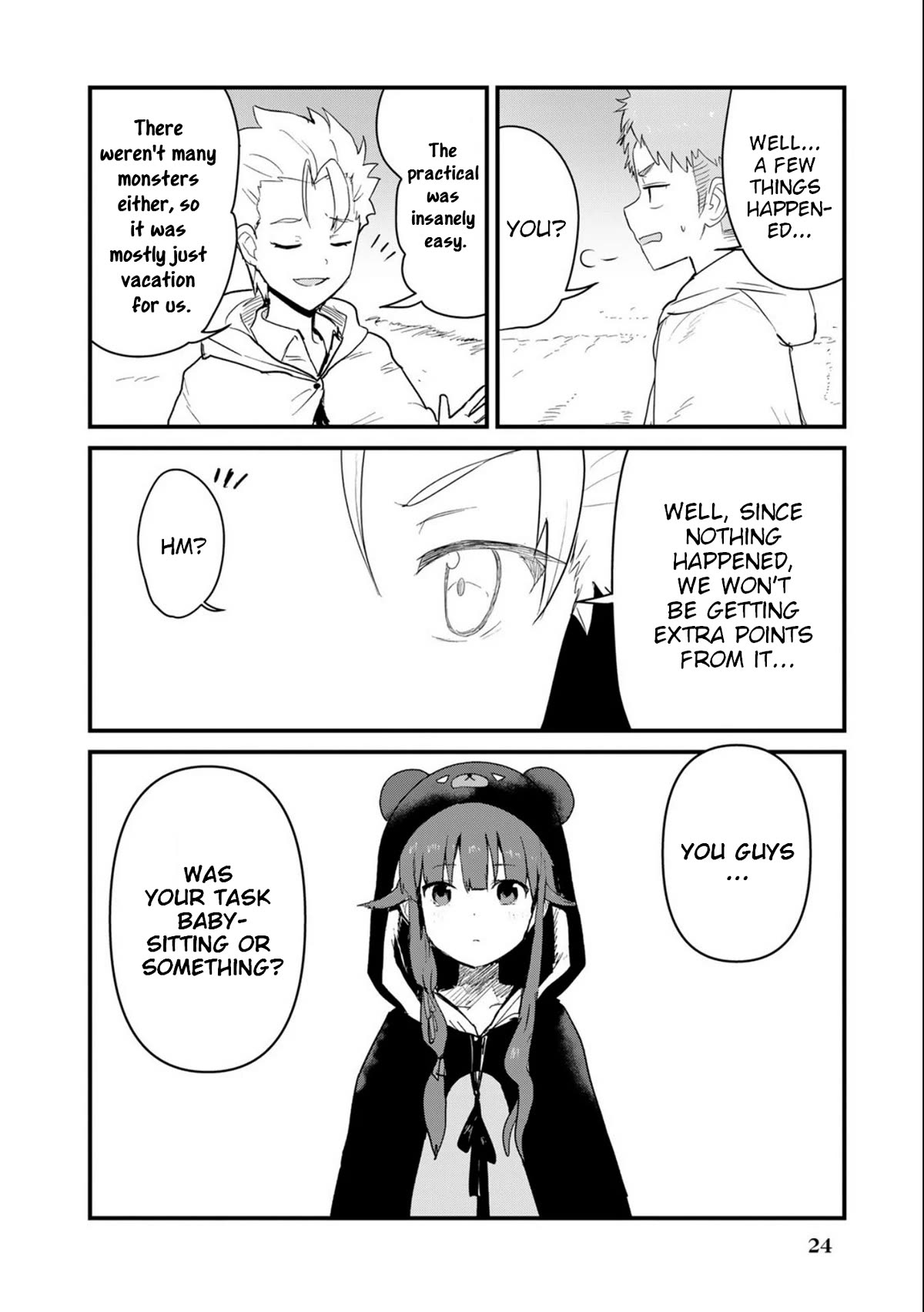 Kuma Kuma Kuma Bear Chapter 93 page 4 - Chapter 93: Kuma-san Returns to the Capital
