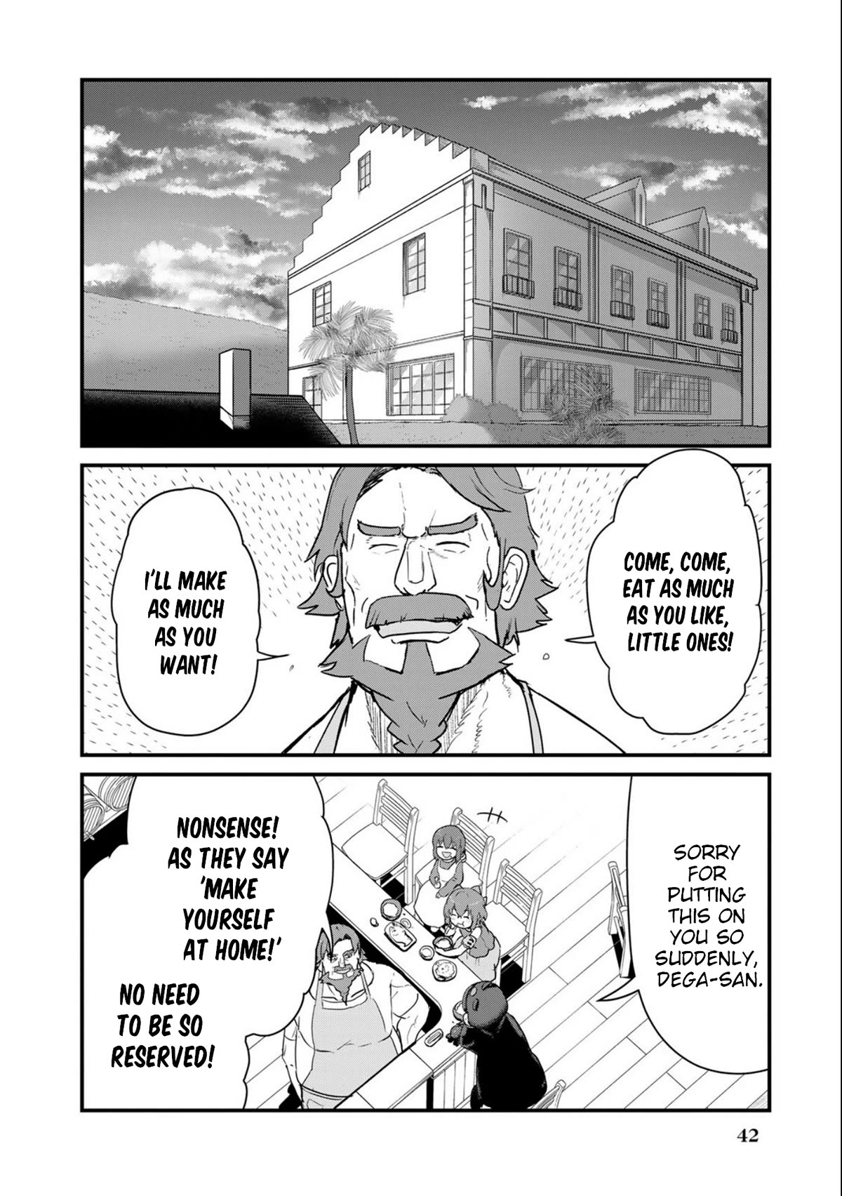 Kuma Kuma Kuma Bear Chapter 94 page 6 - Chapter 94: Kuma-san Goes on Vacation