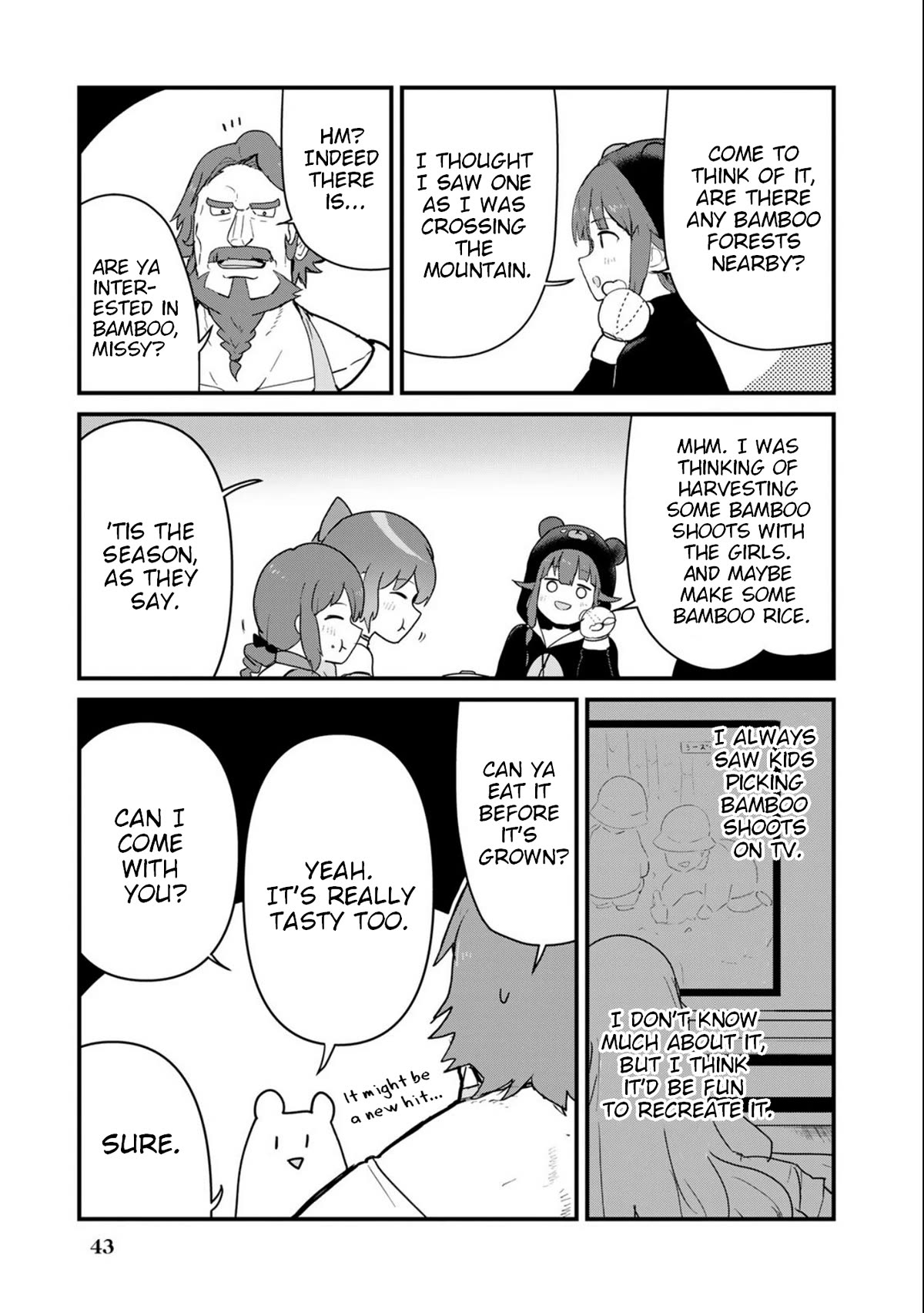 Kuma Kuma Kuma Bear Chapter 94 page 7 - Chapter 94: Kuma-san Goes on Vacation
