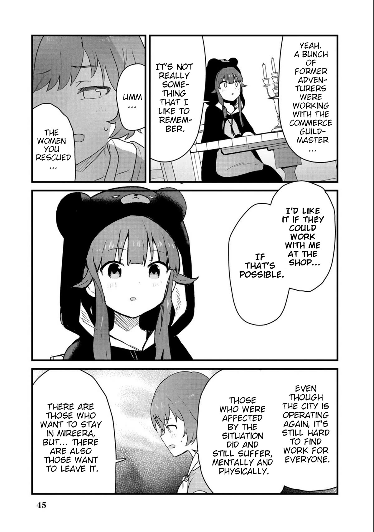 Kuma Kuma Kuma Bear Chapter 94 page 9 - Chapter 94: Kuma-san Goes on Vacation