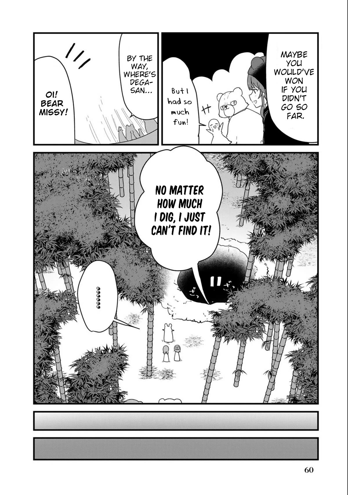 Kuma Kuma Kuma Bear Chapter 95 page 8 - Chapter 95: Kuma-san Harvests Bamboo