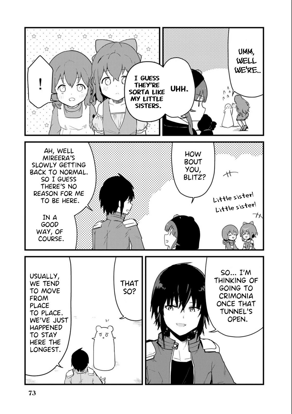 Kuma Kuma Kuma Bear Chapter 96 page 5 - Chapter 96: Kuma-sans Mireera Reunion