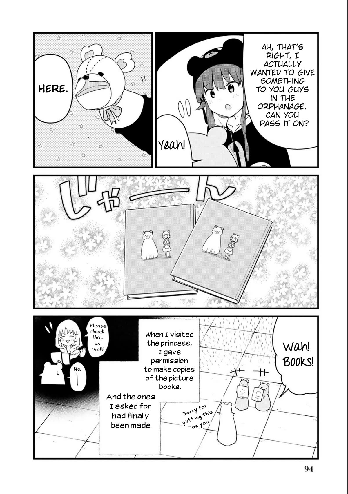 Kuma Kuma Kuma Bear Chapter 97 page 10 - Chapter 97: Kuma-san and the New Hires