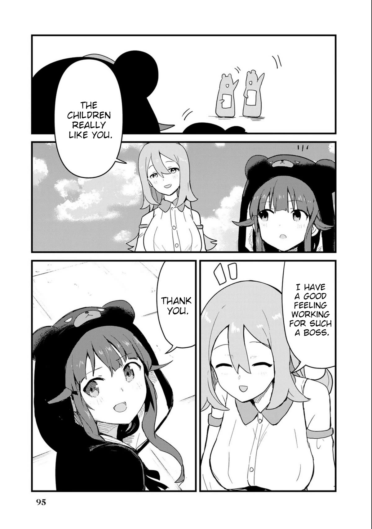 Kuma Kuma Kuma Bear Chapter 97 page 11 - Chapter 97: Kuma-san and the New Hires