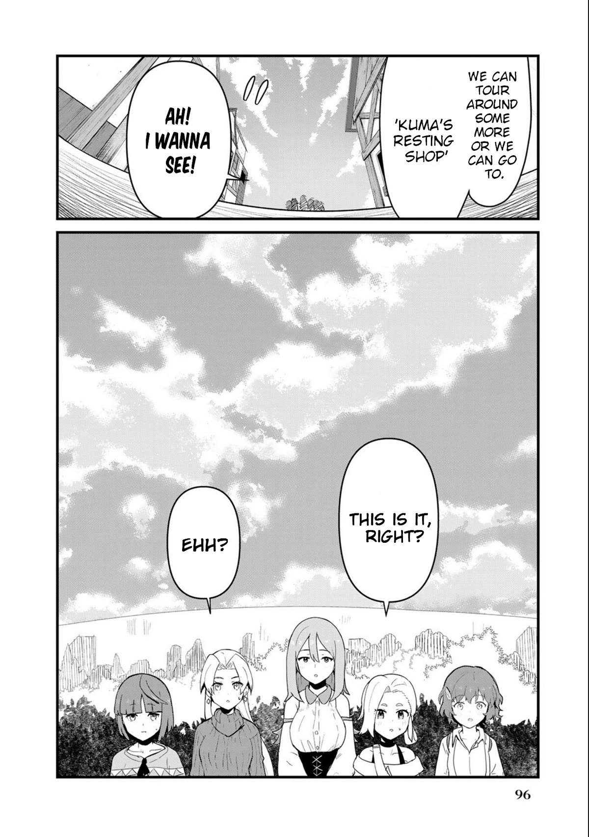 Kuma Kuma Kuma Bear Chapter 97 page 12 - Chapter 97: Kuma-san and the New Hires