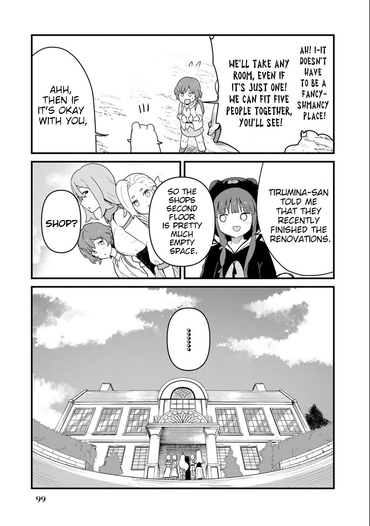 Kuma Kuma Kuma Bear Chapter 97 page 15 - Chapter 97: Kuma-san and the New Hires