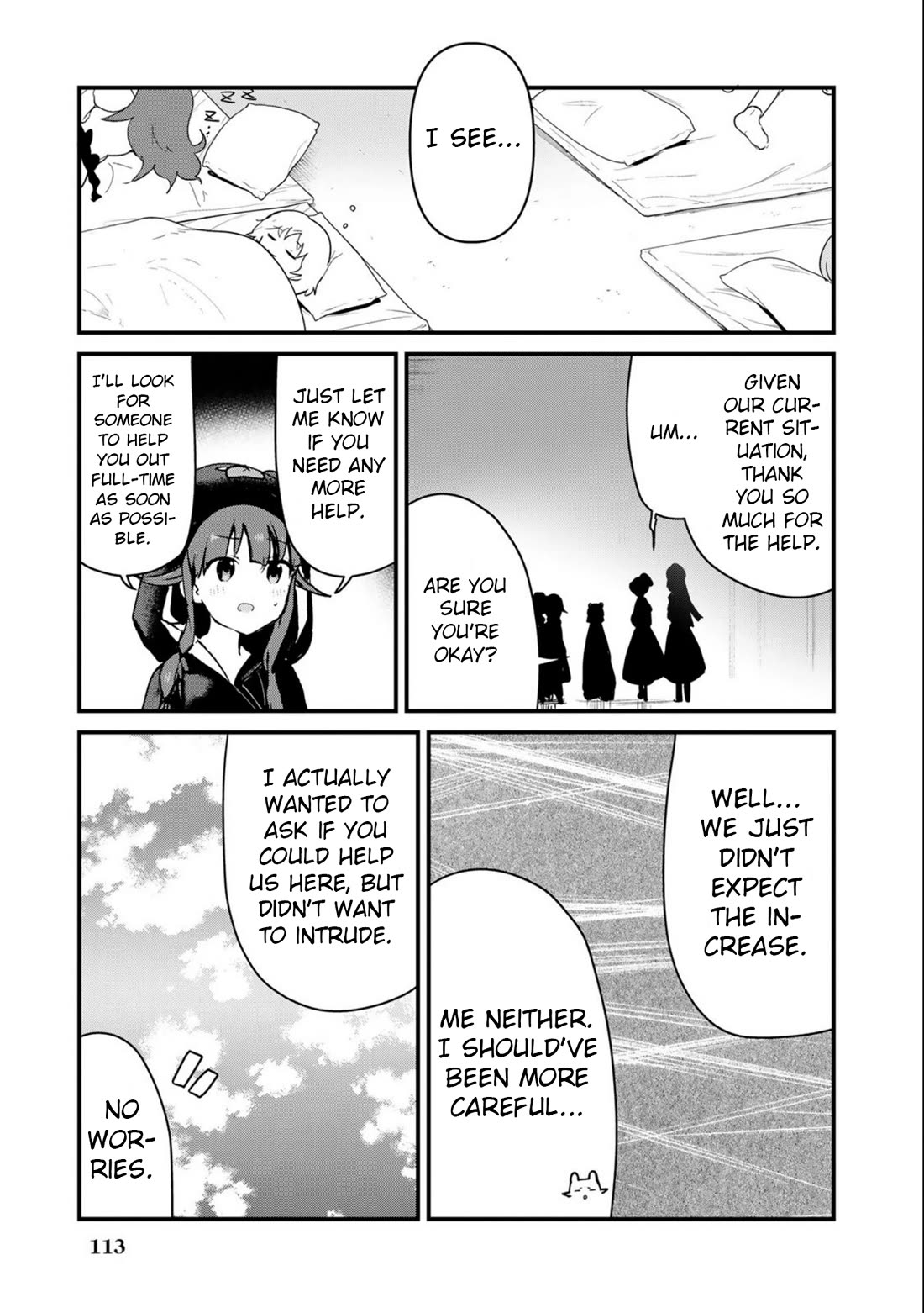 Kuma Kuma Kuma Bear Chapter 98 page 13 - Chapter 98: Kuma-san Visits the Orphanage
