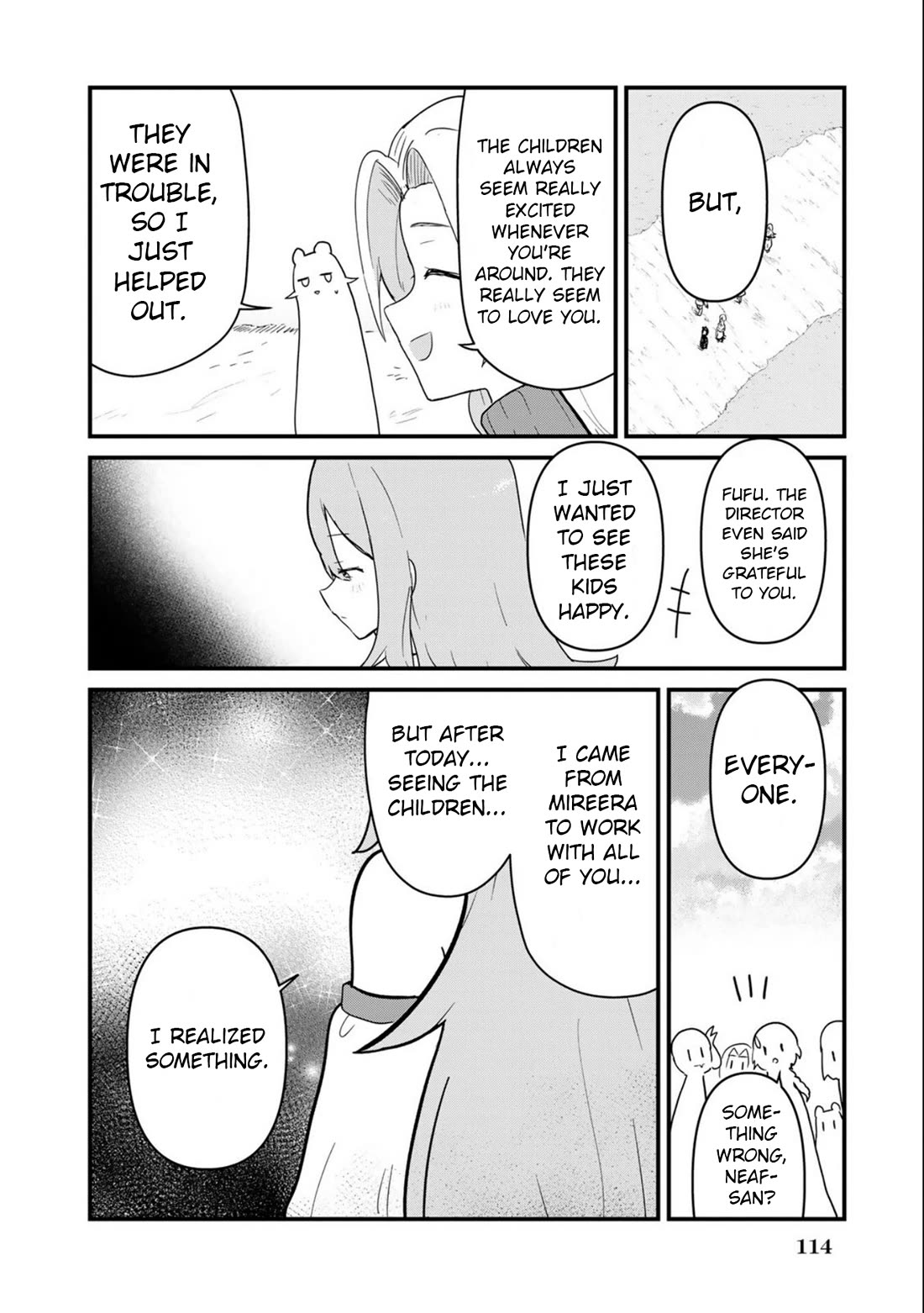 Kuma Kuma Kuma Bear Chapter 98 page 14 - Chapter 98: Kuma-san Visits the Orphanage