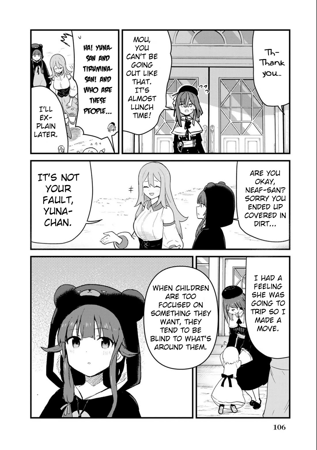 Kuma Kuma Kuma Bear Chapter 98 page 6 - Chapter 98: Kuma-san Visits the Orphanage