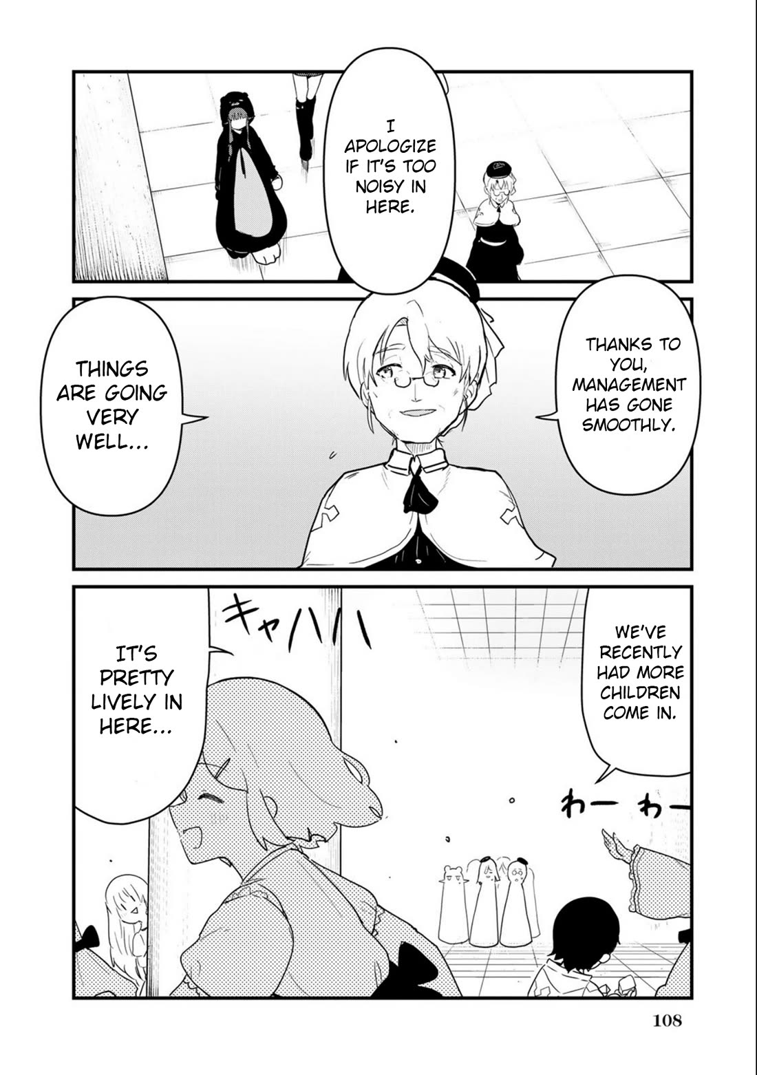 Kuma Kuma Kuma Bear Chapter 98 page 8 - Chapter 98: Kuma-san Visits the Orphanage