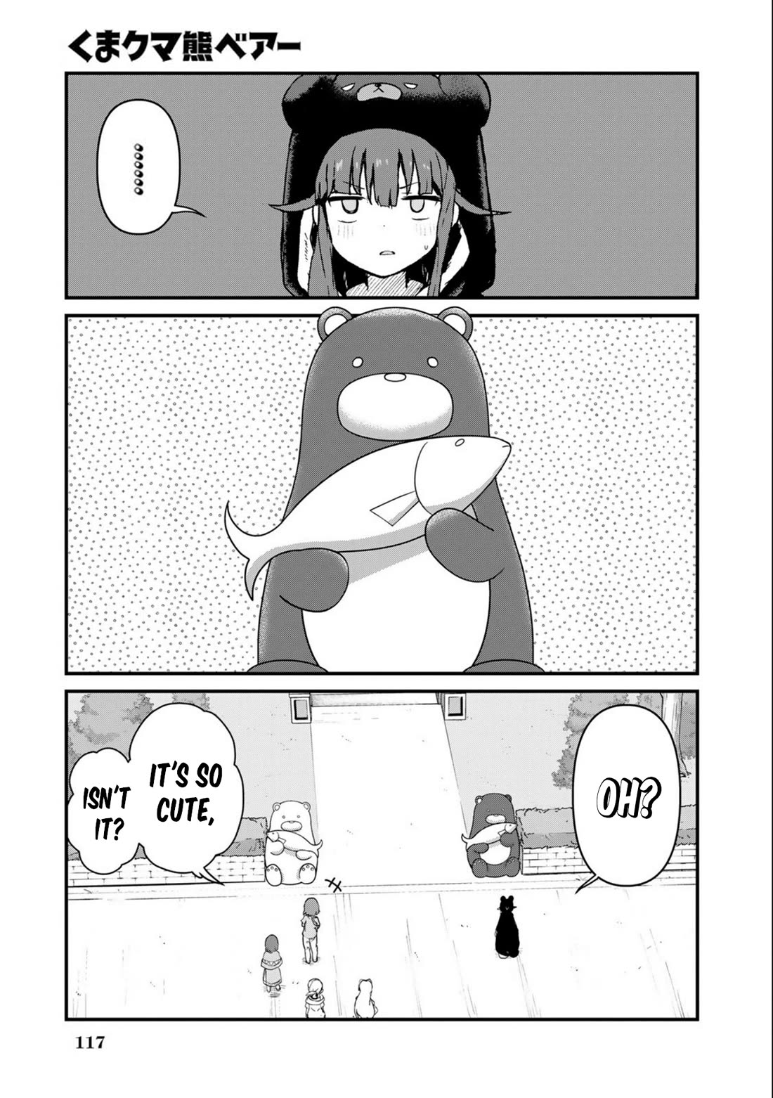 Kuma Kuma Kuma Bear Chapter 99 page 1 - Chapter 99: Kuma-san and the Bear Diner