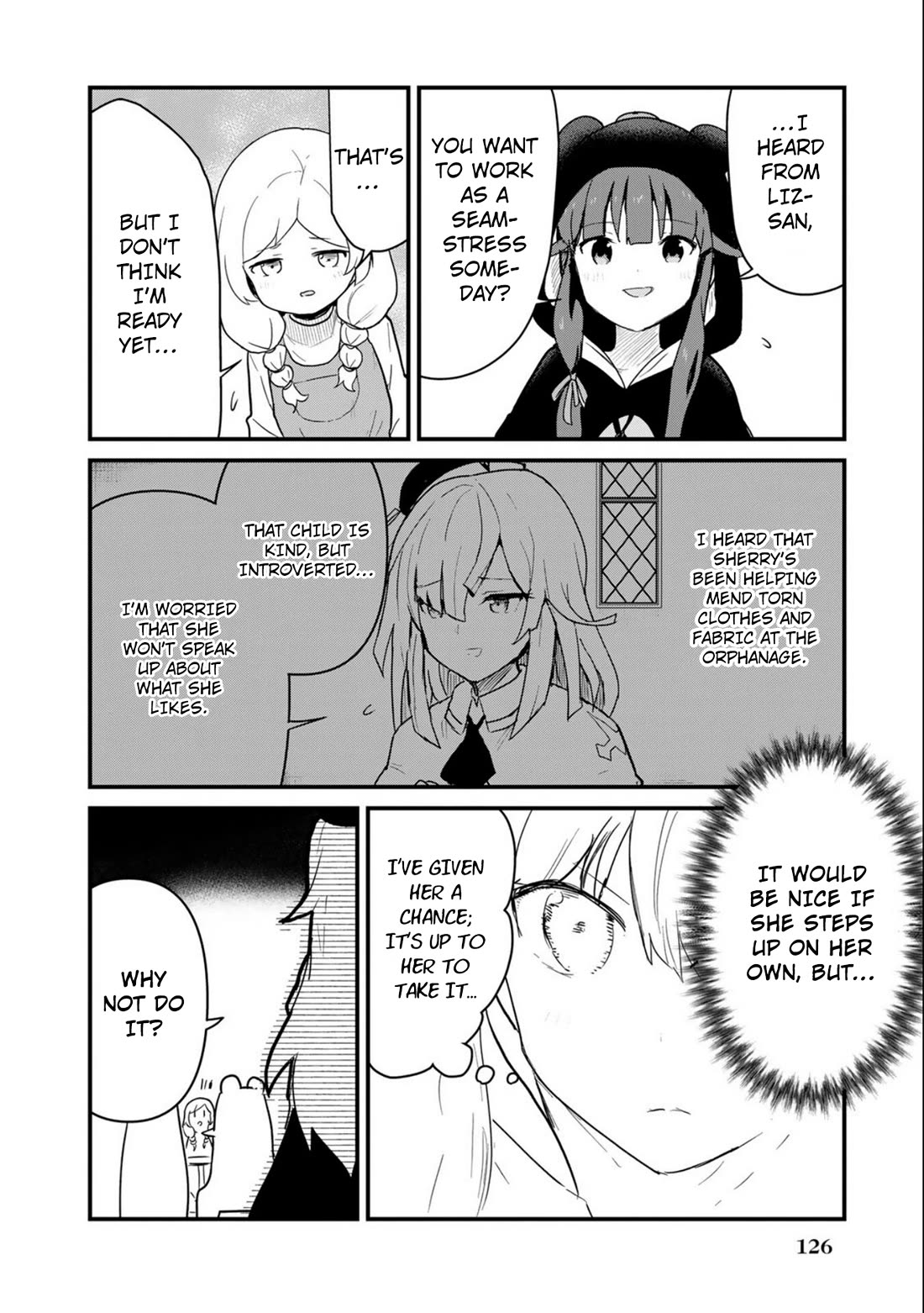 Kuma Kuma Kuma Bear Chapter 99 page 10 - Chapter 99: Kuma-san and the Bear Diner