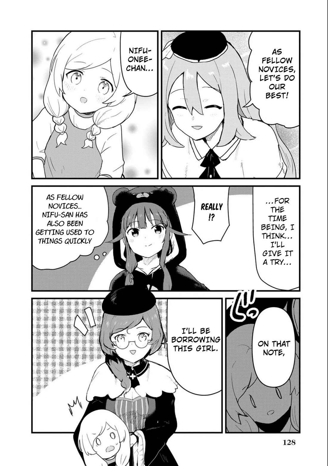 Kuma Kuma Kuma Bear Chapter 99 page 12 - Chapter 99: Kuma-san and the Bear Diner