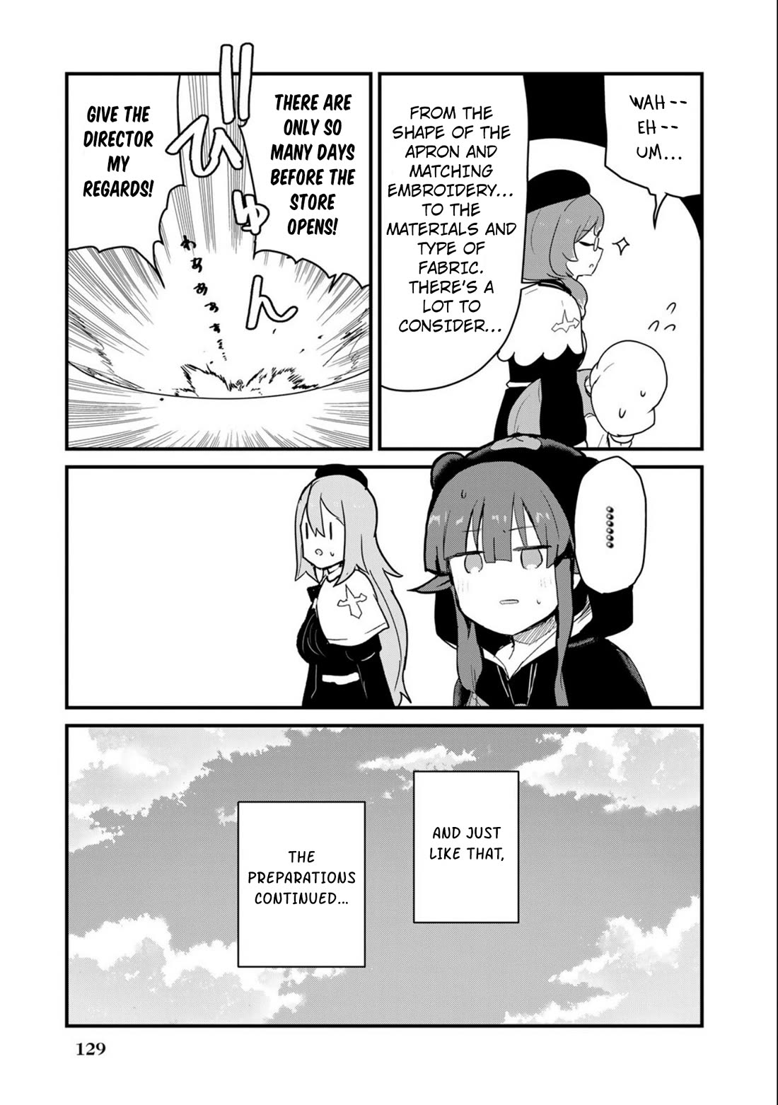Kuma Kuma Kuma Bear Chapter 99 page 13 - Chapter 99: Kuma-san and the Bear Diner