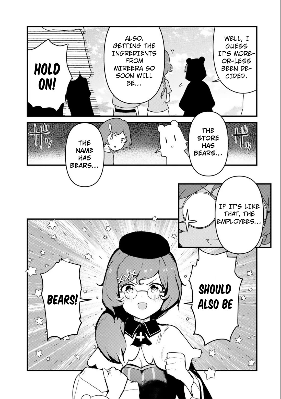 Kuma Kuma Kuma Bear Chapter 99 page 4 - Chapter 99: Kuma-san and the Bear Diner