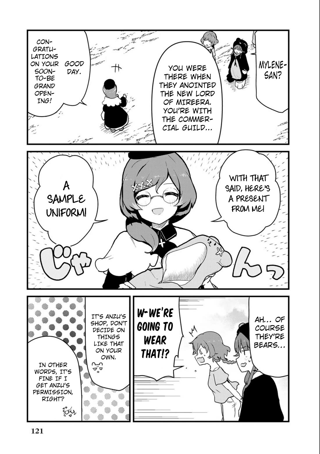 Kuma Kuma Kuma Bear Chapter 99 page 5 - Chapter 99: Kuma-san and the Bear Diner
