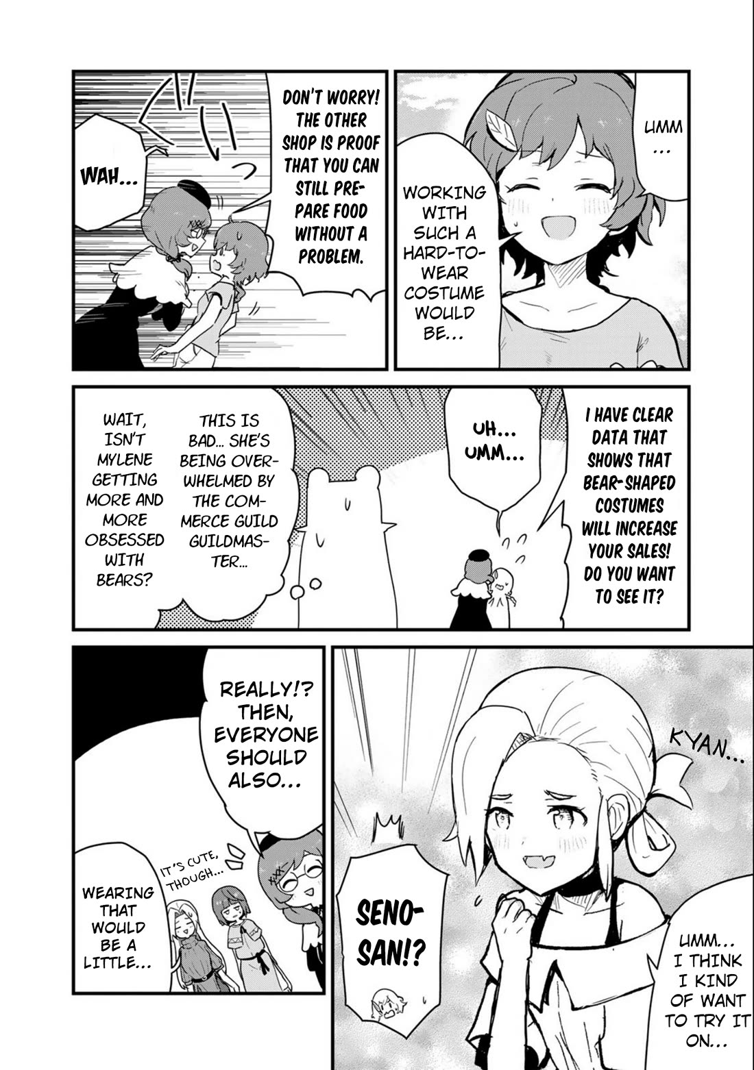 Kuma Kuma Kuma Bear Chapter 99 page 6 - Chapter 99: Kuma-san and the Bear Diner