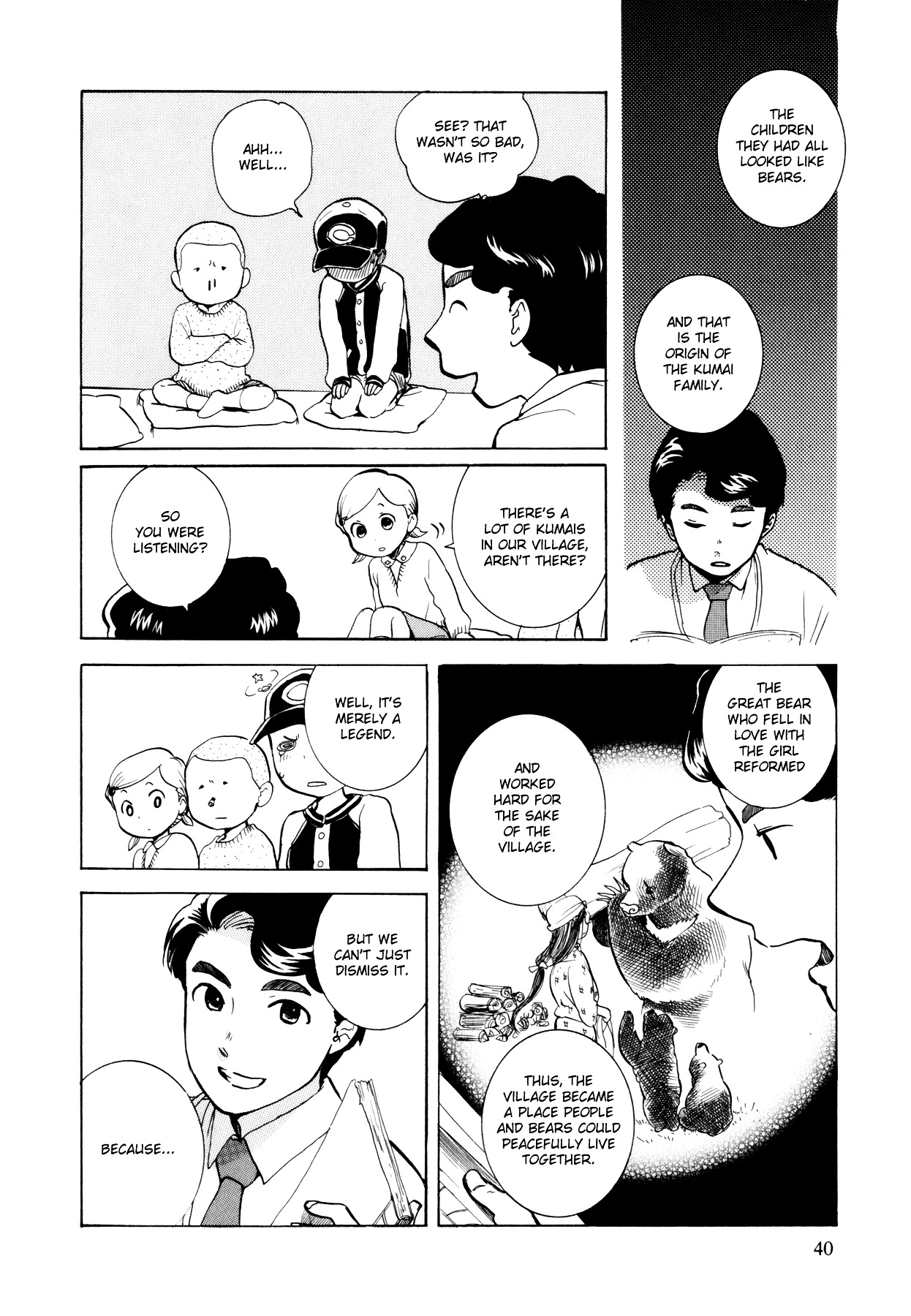 Kumamiko - Girl Meets Bear Chapter 2 page 11 - Chapter 2 : The Village Legend