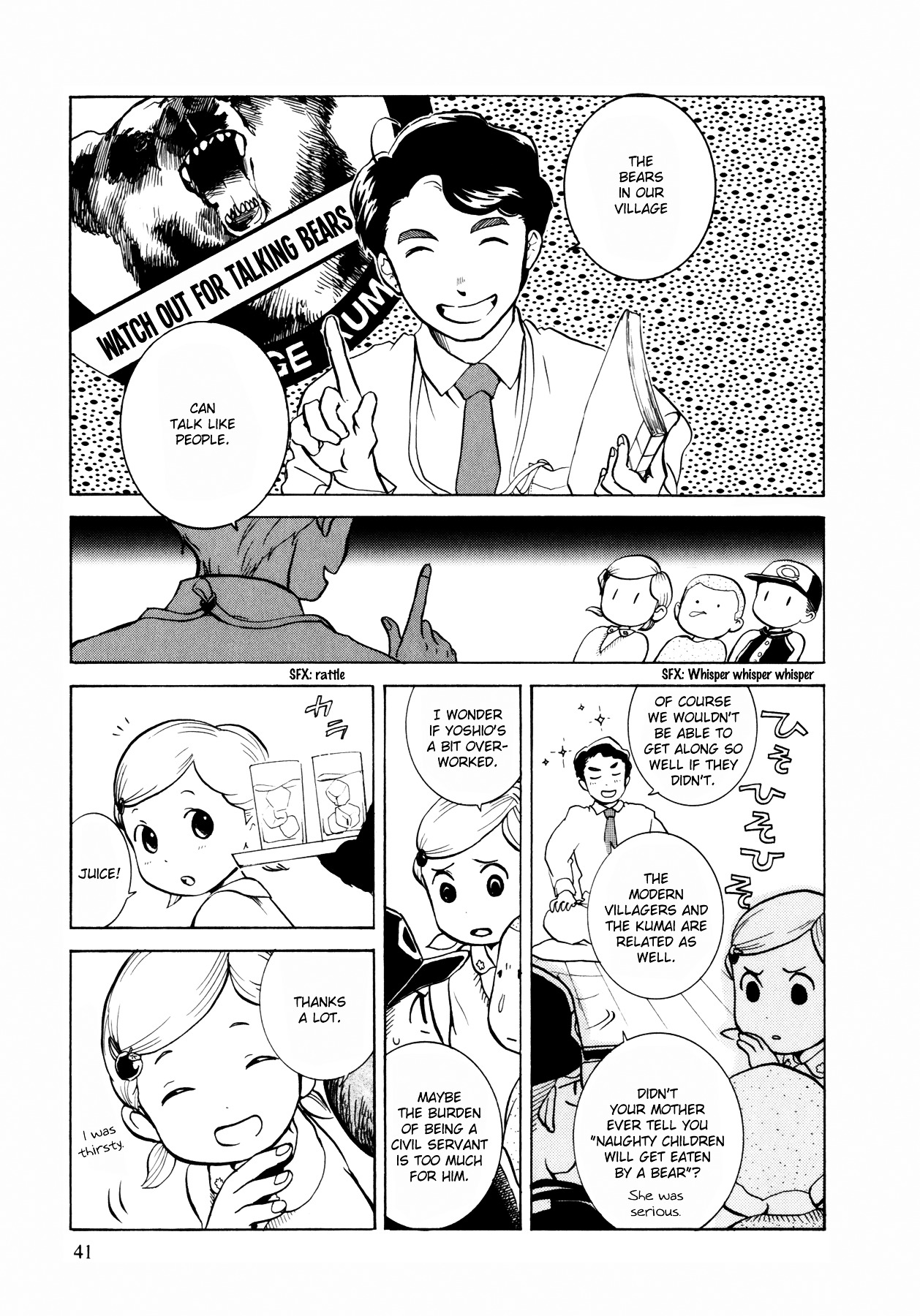 Kumamiko - Girl Meets Bear Chapter 2 page 12 - Chapter 2 : The Village Legend