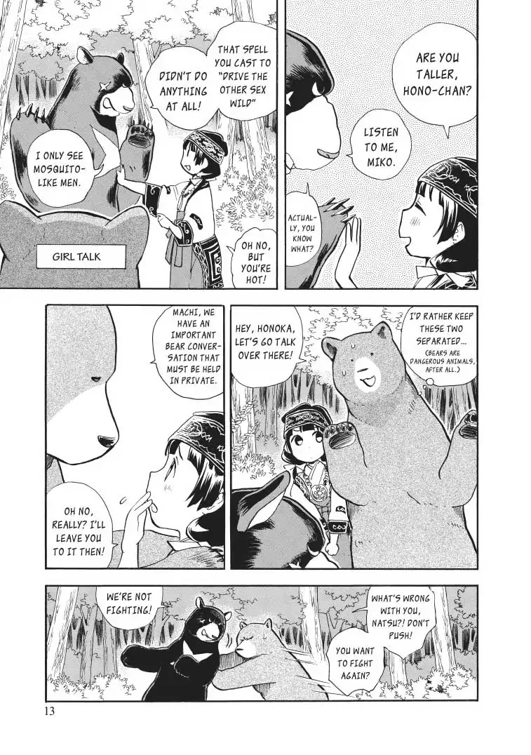 Kumamiko - Girl Meets Bear Chapter 31 page 13 - Chapter 31: Attack Of The Black Bear