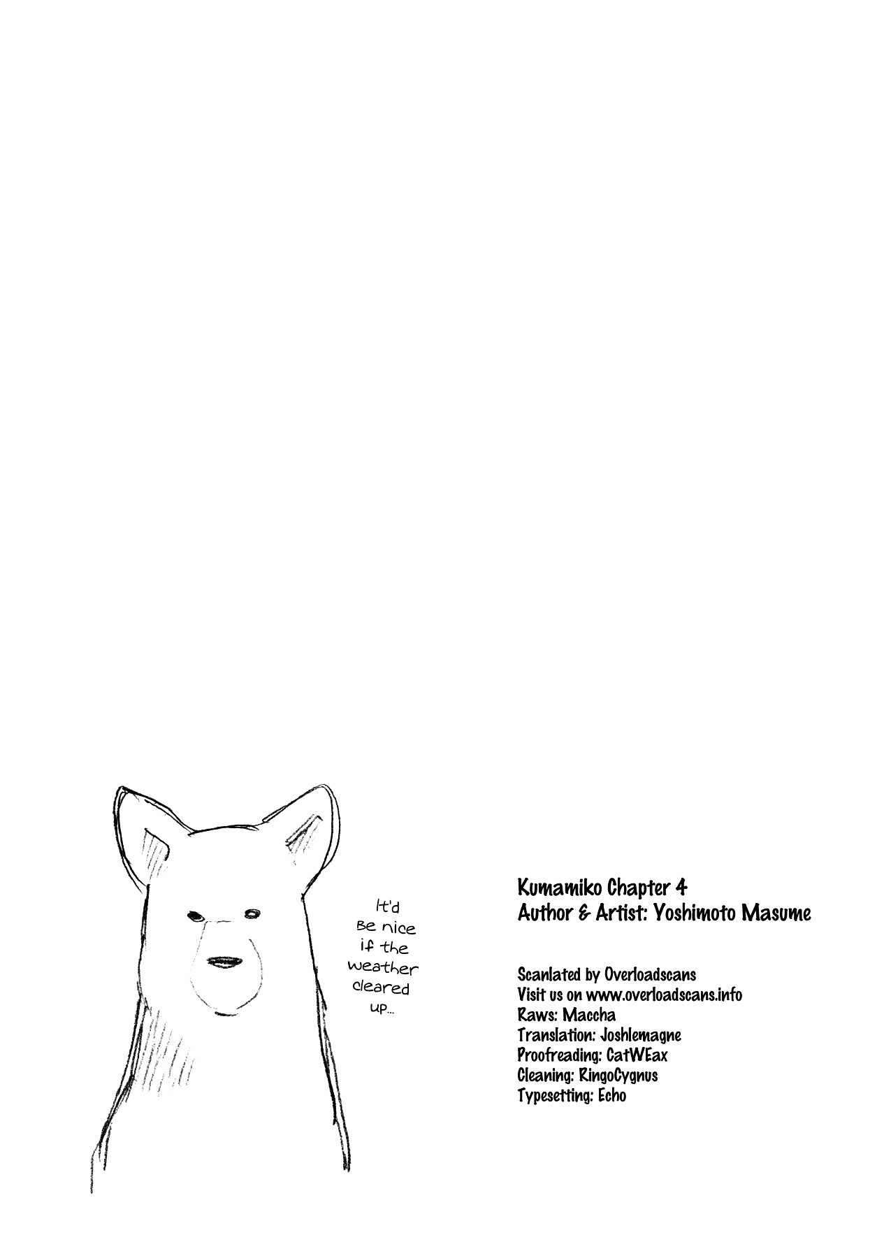 Kumamiko - Girl Meets Bear Chapter 4 page 31 - Chapter 4 : Ordeal