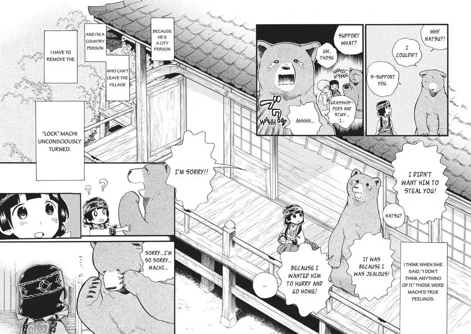 Kumamiko - Girl Meets Bear Chapter 47 page 22 - Chapter 47: Monka