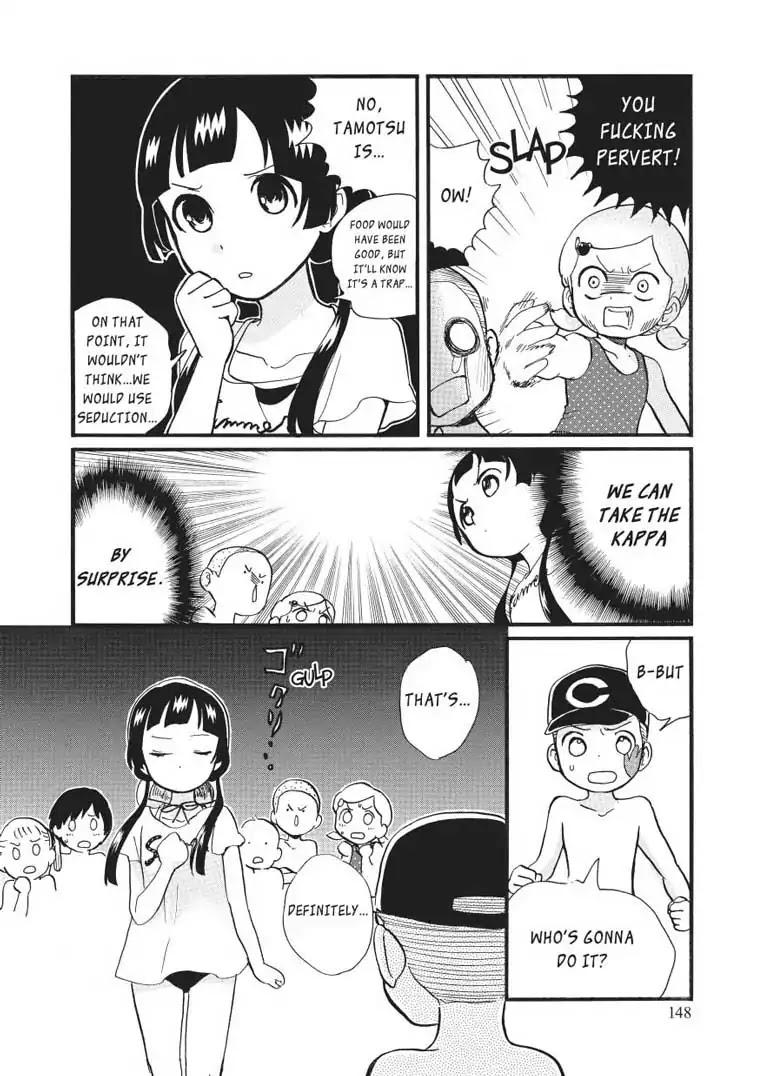 Kumamiko - Girl Meets Bear Chapter 48 page 16 - Chapter 48: Kappa Catching