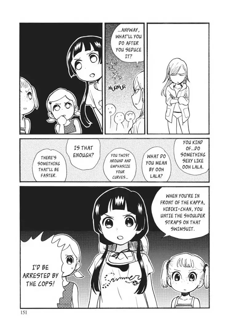 Kumamiko - Girl Meets Bear Chapter 48 page 19 - Chapter 48: Kappa Catching
